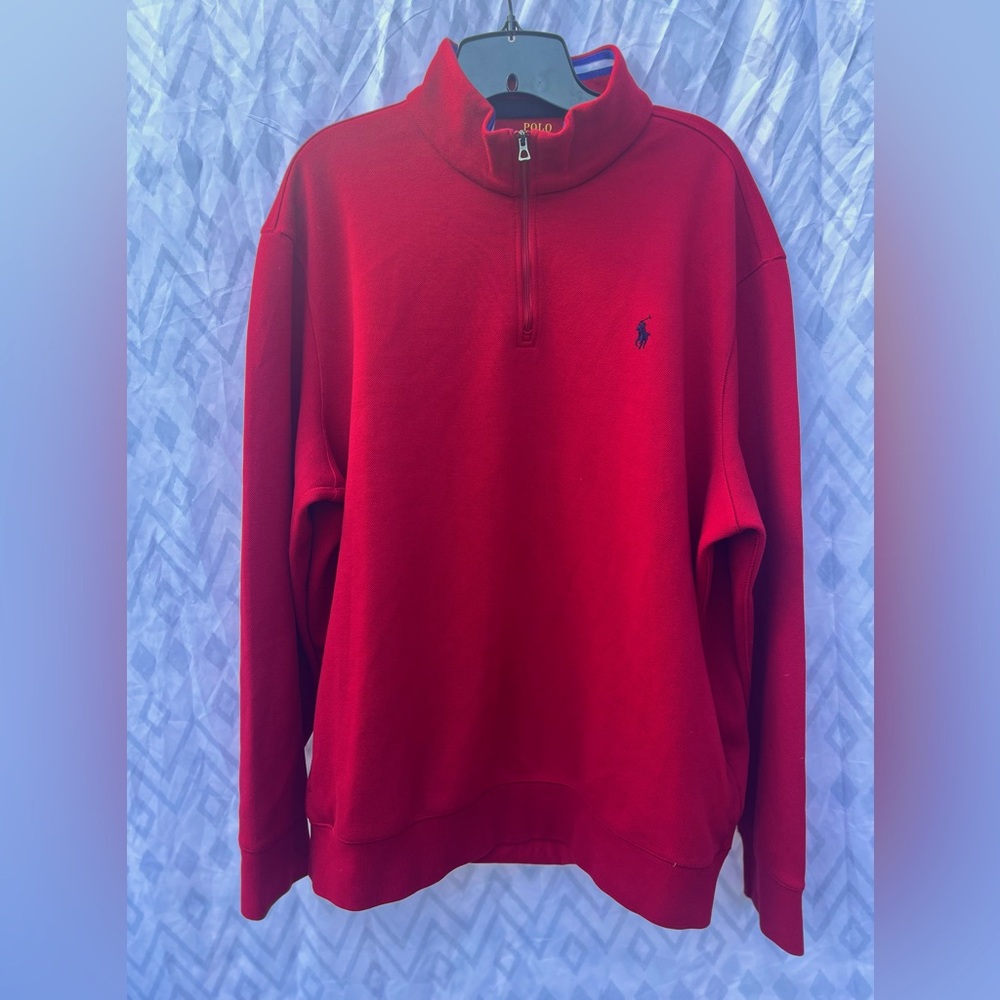 POLO-Ralph Lauren 1/4 Zip Sweater